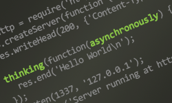 NodeCasts Episode 5 preview about thinking asynchronously